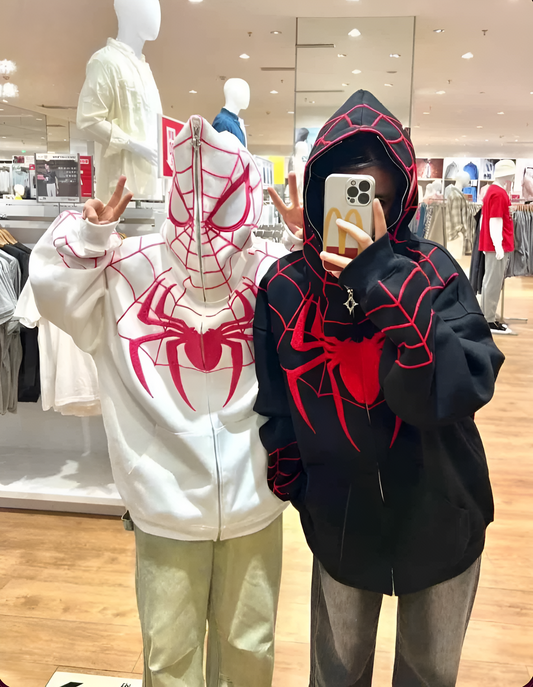 Couple Spider-Man Hoodies