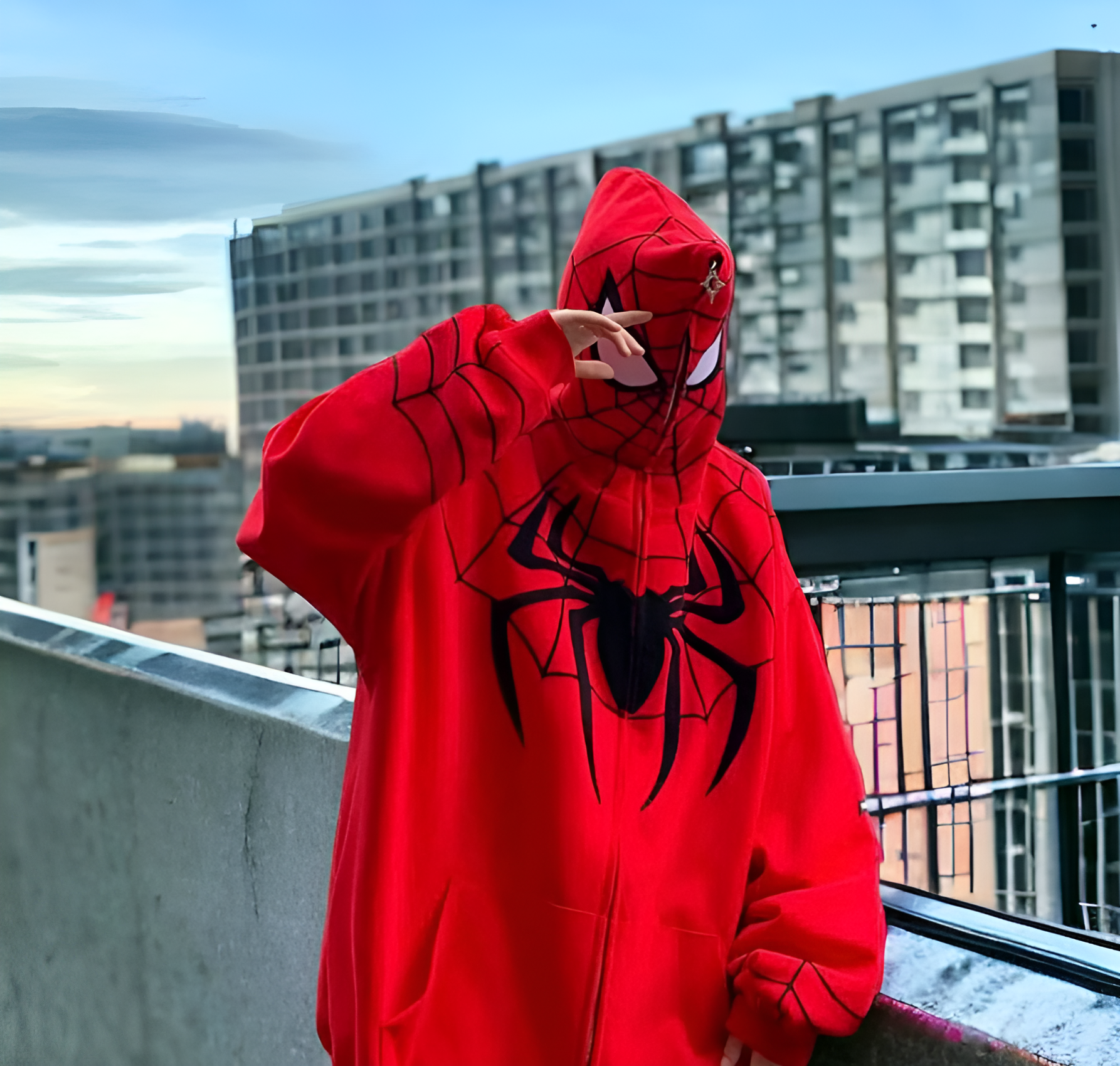 Red Spider-Man Hoodie