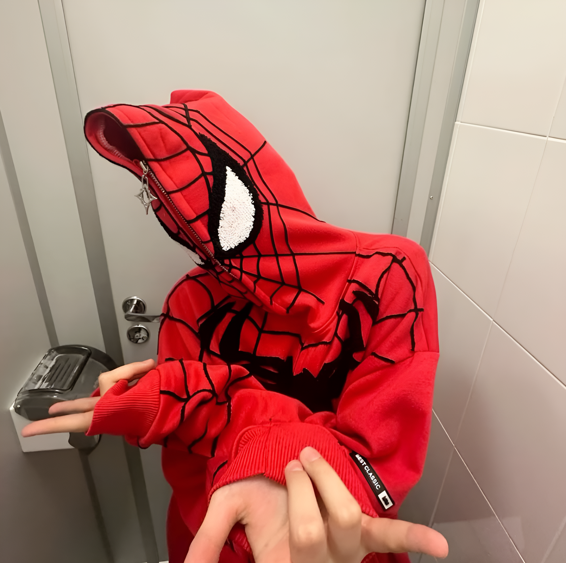 Red Spider-Man Hoodie