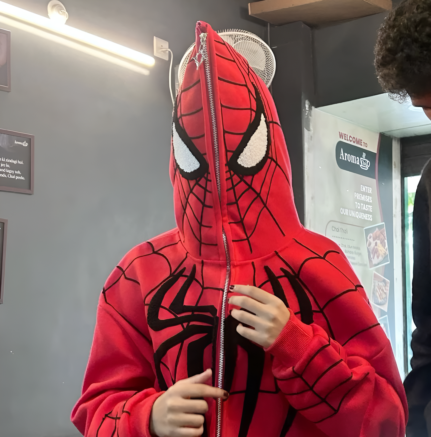 Red Spider-Man Hoodie