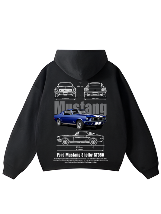 Mustang Oversized Hoodie