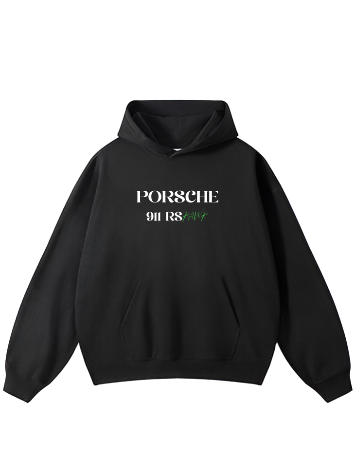 Porsche 911 Rawr Green Oversized Hoodie